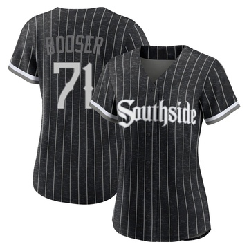 Replica Cam Booser Women's Chicago White Sox Black 2021 City Connect Jersey
