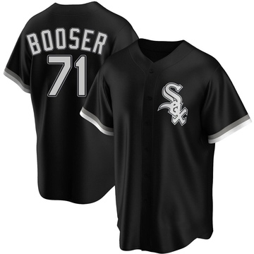 Replica Cam Booser Youth Chicago White Sox Black Alternate Jersey