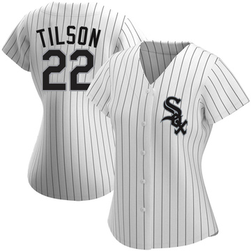 Replica Charlie Tilson Women's Chicago White Sox White Home Jersey