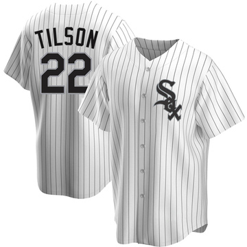 Replica Charlie Tilson Youth Chicago White Sox White Home Jersey