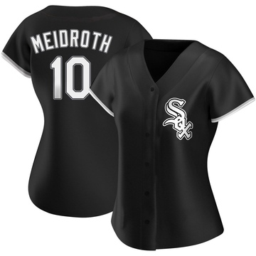 Replica Chase Meidroth Women's Chicago White Sox Black Alternate Jersey