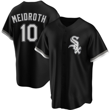 Replica Chase Meidroth Youth Chicago White Sox Black Alternate Jersey