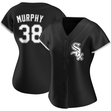 Replica Chris Murphy Women's Chicago White Sox Black Alternate Jersey