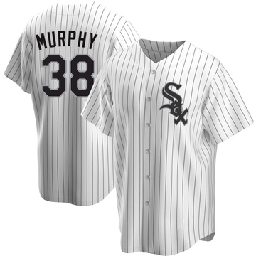 Replica Chris Murphy Youth Chicago White Sox White Home Jersey