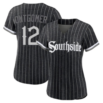 Replica Colson Montgomery Women's Chicago White Sox Black 2021 City Connect Jersey