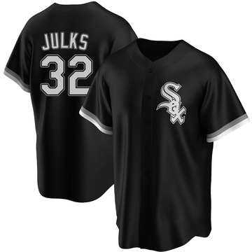 Replica Corey Julks Youth Chicago White Sox Black Alternate Jersey