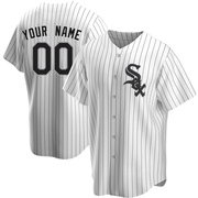 Replica Custom Men's Chicago White Sox White Home Jersey