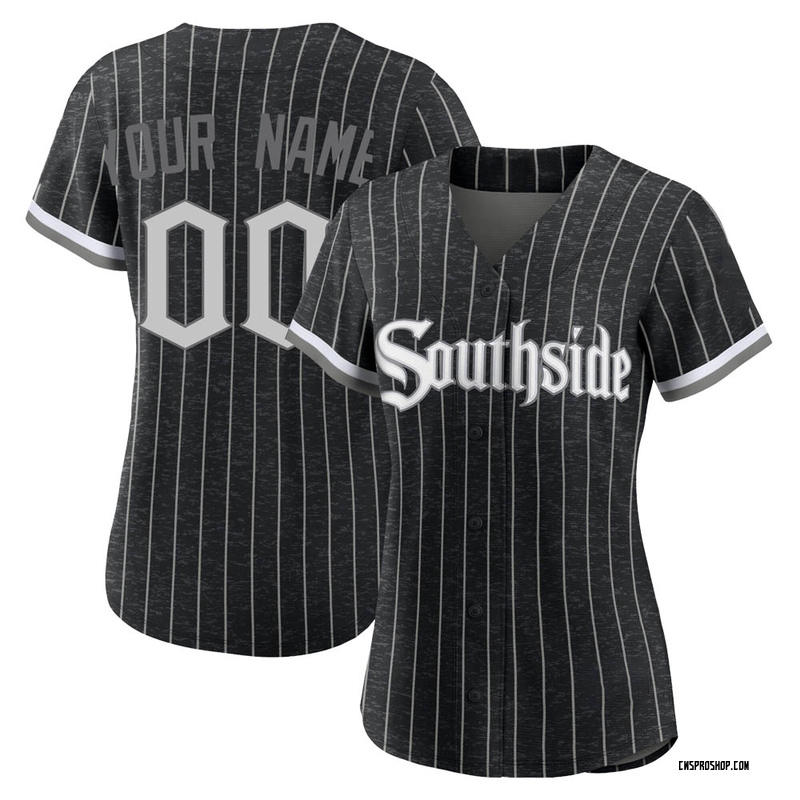 Replica Custom Women's Chicago White Sox Black 2021 City Connect Jersey