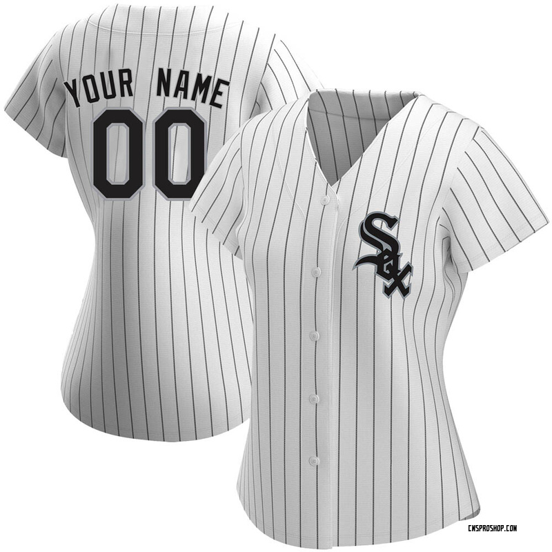 Replica Custom Women's Chicago White Sox White Home Jersey