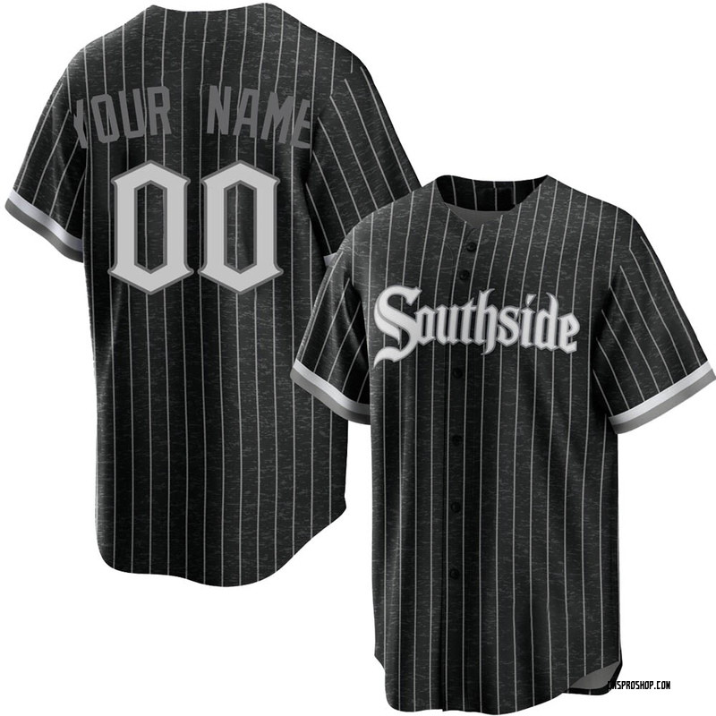 Replica Custom Youth Chicago White Sox Black 2021 City Connect Jersey