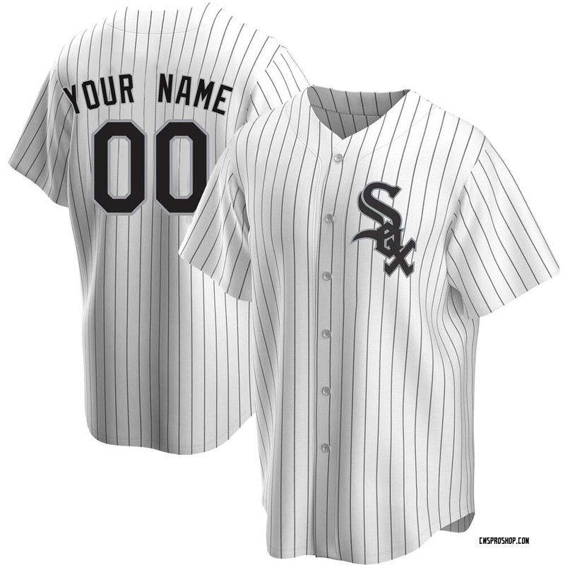 Replica Custom Youth Chicago White Sox White Home Jersey