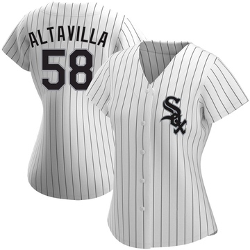Replica Dan Altavilla Women's Chicago White Sox White Home Jersey