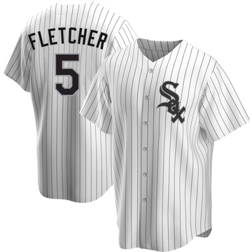 Replica Dominic Fletcher Men's Chicago White Sox White Home Jersey