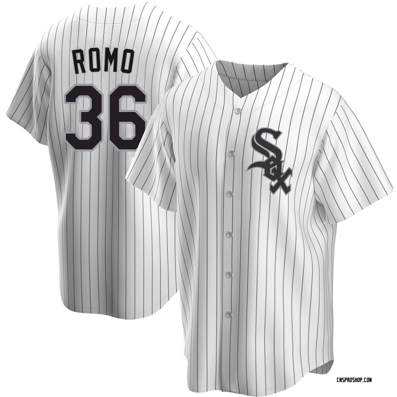 Replica Drew Romo Men's Chicago White Sox White Home Jersey