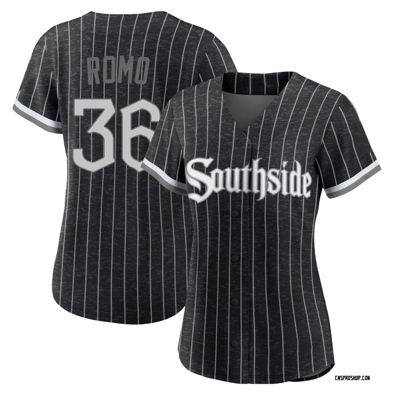 Replica Drew Romo Women's Chicago White Sox Black 2021 City Connect Jersey