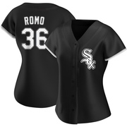 Replica Drew Romo Women's Chicago White Sox Black Alternate Jersey