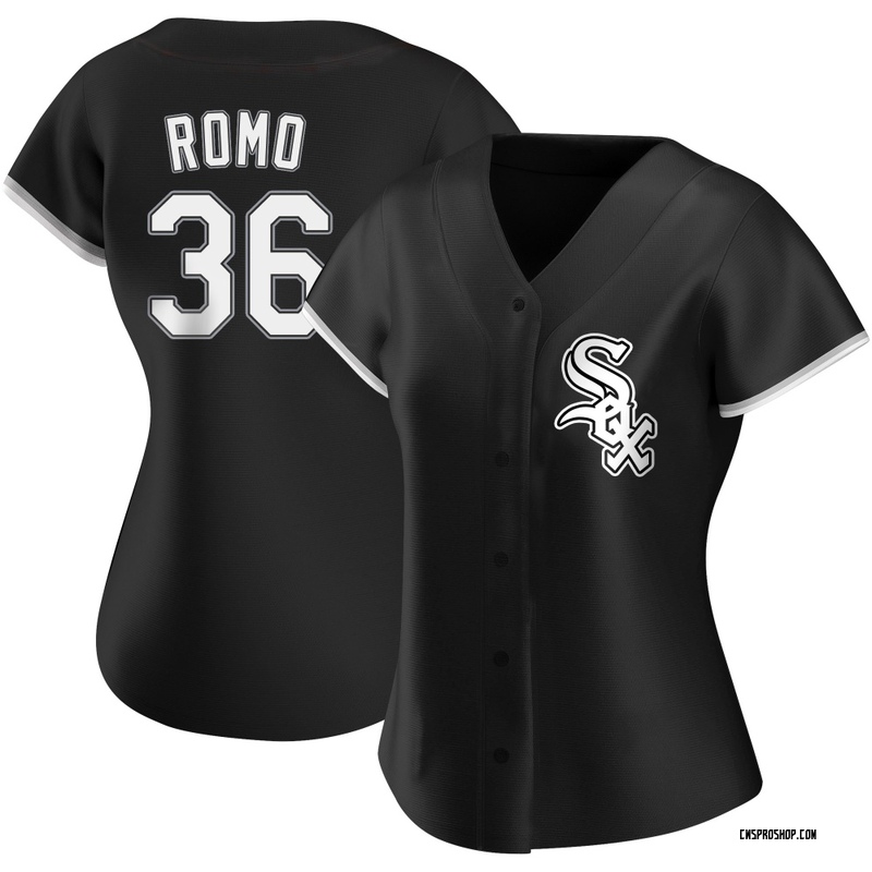Replica Drew Romo Women's Chicago White Sox Black Alternate Jersey