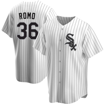 Replica Drew Romo Youth Chicago White Sox White Home Jersey