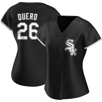 Replica Edgar Quero Women's Chicago White Sox Black Alternate Jersey