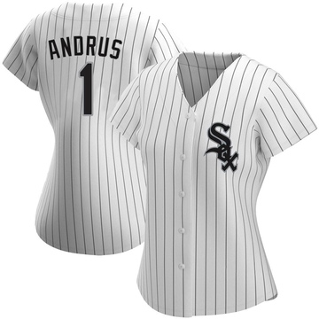 Replica Elvis Andrus Women's Chicago White Sox White Home Jersey