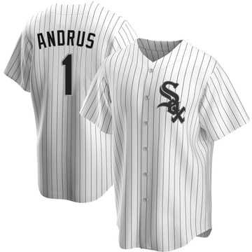 Replica Elvis Andrus Youth Chicago White Sox White Home Jersey