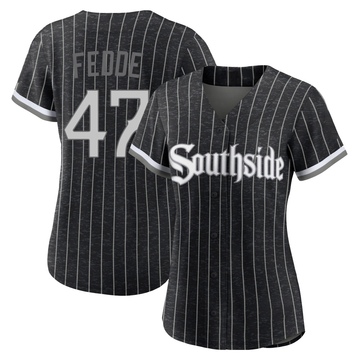 Replica Erick Fedde Women's Chicago White Sox Black 2021 City Connect Jersey