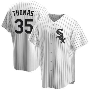 Replica Frank Thomas Youth Chicago White Sox White Home Jersey