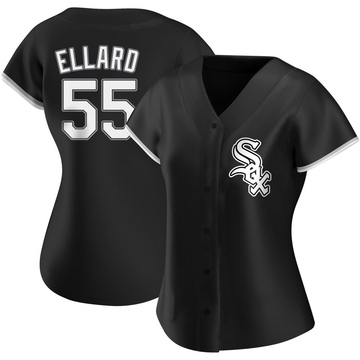 Replica Fraser Ellard Women's Chicago White Sox Black Alternate Jersey