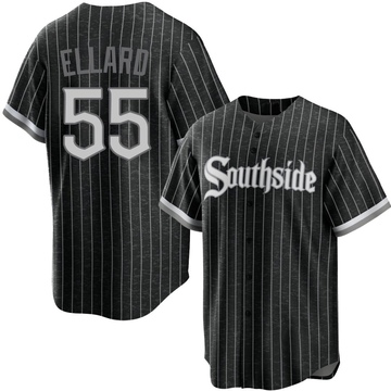 Replica Fraser Ellard Youth Chicago White Sox Black 2021 City Connect Jersey