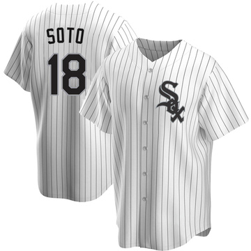 Replica Geovany Soto Men's Chicago White Sox White Home Jersey