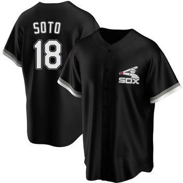 Replica Geovany Soto Youth Chicago White Sox Black Spring Training Jersey
