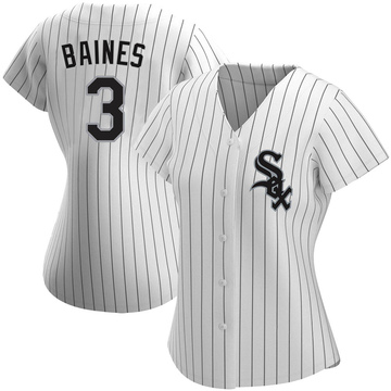 Replica Harold Baines Women's Chicago White Sox White Home Jersey