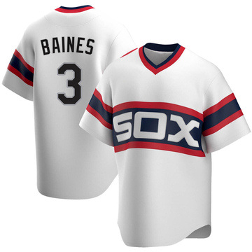 Replica Harold Baines Youth Chicago White Sox White Cooperstown Collection Jersey