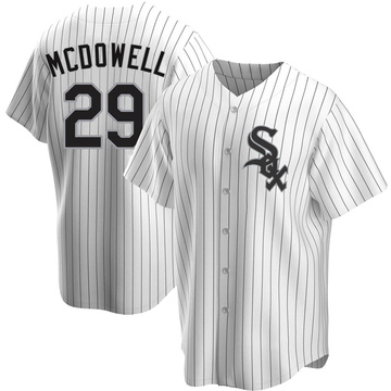 Replica Jack Mcdowell Men's Chicago White Sox White Home Jersey