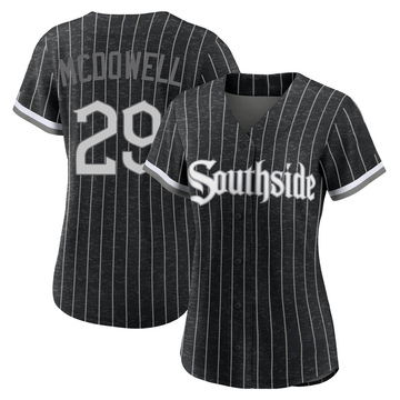Replica Jack Mcdowell Women's Chicago White Sox Black 2021 City Connect Jersey
