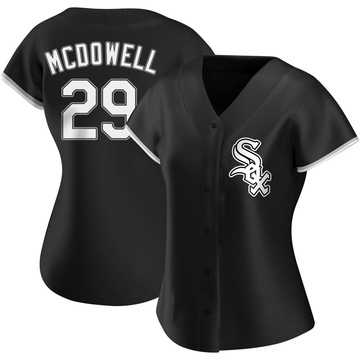 Replica Jack Mcdowell Women's Chicago White Sox Black Alternate Jersey