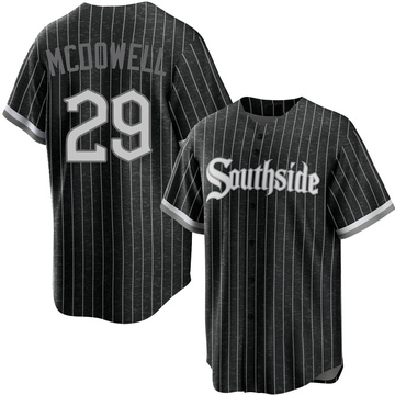 Replica Jack Mcdowell Youth Chicago White Sox Black 2021 City Connect Jersey