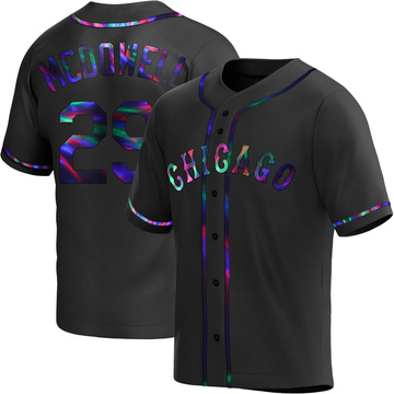 Replica Jack Mcdowell Youth Chicago White Sox Black Holographic Alternate Jersey