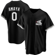 Replica Jacob Amaya Youth Chicago White Sox Black Spring Training Jersey