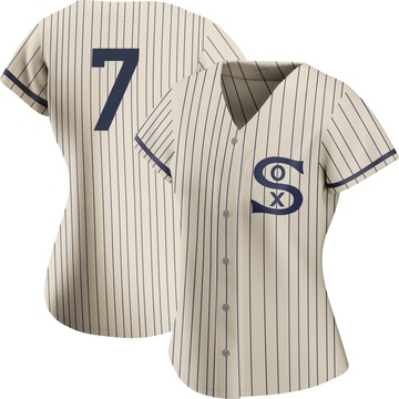 Replica Jacob Gonzalez Women's Chicago White Sox Cream 2021 Field of Dreams Jersey