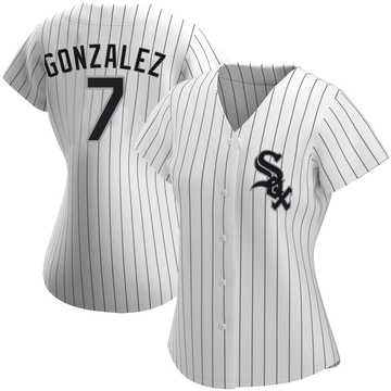 Replica Jacob Gonzalez Women's Chicago White Sox White Home Jersey