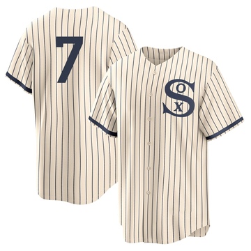 Replica Jacob Gonzalez Youth Chicago White Sox Cream 2021 Field of Dreams Jersey