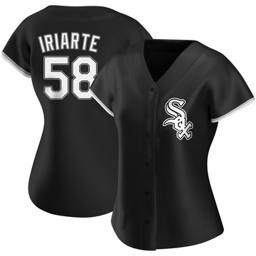 Replica Jairo Iriarte Women's Chicago White Sox Black Alternate Jersey