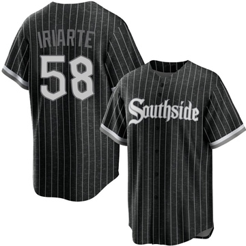 Replica Jairo Iriarte Youth Chicago White Sox Black 2021 City Connect Jersey