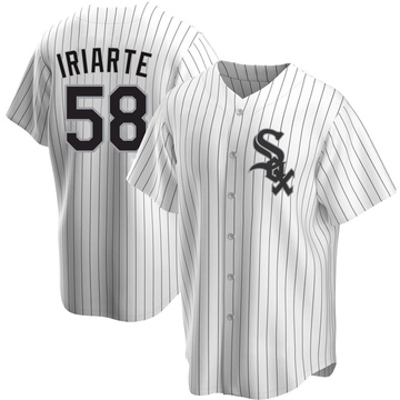 Replica Jairo Iriarte Youth Chicago White Sox White Home Jersey