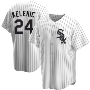 Replica Jarred Kelenic Men's Chicago White Sox White Home Jersey