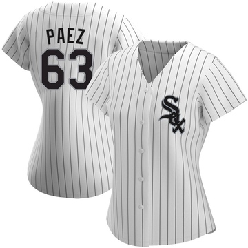 Replica Jedixson Paez Women's Chicago White Sox White Home Jersey