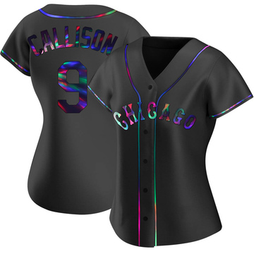 Replica Johnny Callison Women's Chicago White Sox Black Holographic Alternate Jersey
