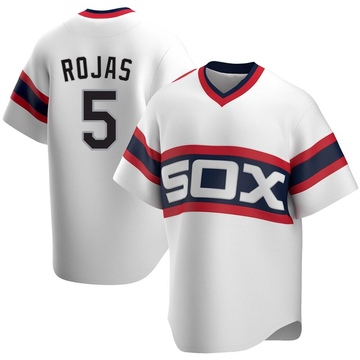 Replica Josh Rojas Youth Chicago White Sox White Cooperstown Collection Jersey