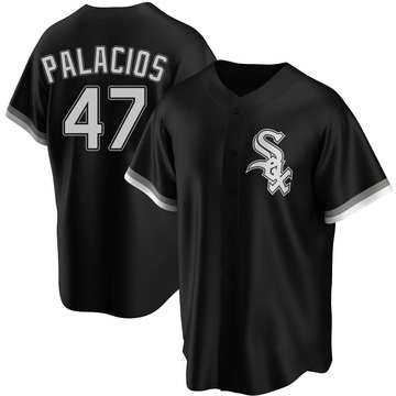 Replica Joshua Palacios Youth Chicago White Sox Black Alternate Jersey